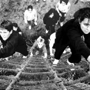 THESE youngsters have a go at an assault course at the Queens Regiment Open Day in 1991. Do you recognise any of them?