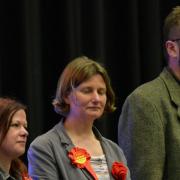 Hollingdean and Stanmer councillors Tracey Hill, Caroline Penn and Michael Inkpin-Leissner.  Picture: Terry Applin