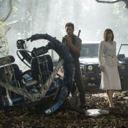 Chris Pratt and Bryce Dallas Howard wonder what went wrong in Jurassic World...