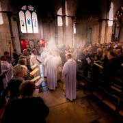 Blessing of the oils service at Chichester Cathedral.  Picture: Jim Holden