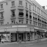 Hanningtons, North Street, Brighton, in 1987