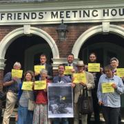Campaigners working to preserve the Carnegie building in Hove as a library protested outside and lobbied councillors at meetings