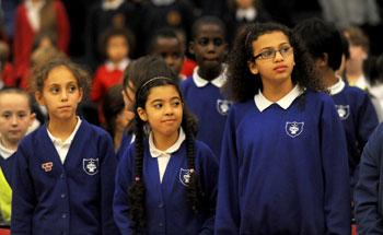 Pupils from 38 primary schools across Brighton and Hove performed a massed carol concert at the Brighton Centre on December 1, 2011