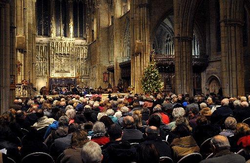 The annual City Charity Christmas Carol Concert is expected to raise thousands of pound for The Argus Appeal and the Martletts Hospice
