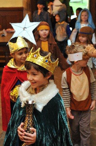 Youngsters across Sussex are taking to the stage to perform traditional Nativities and Christmas plays