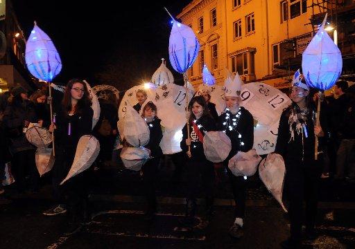 Thousands of people took to the streets of Brighton to enjoy the annual Burning The Clocks event.