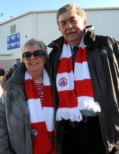 Crawley v Stoke fan pictures