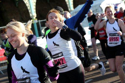More than 7,000 people pounded the streets of Brighton for the annual half marathon