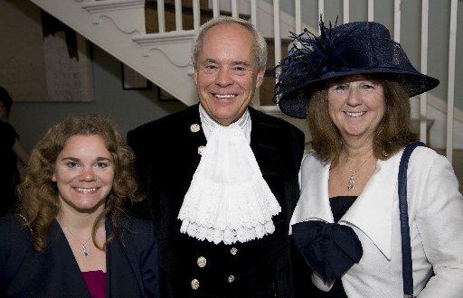 High Sheriff of East Sussex, David Allam, and his family
