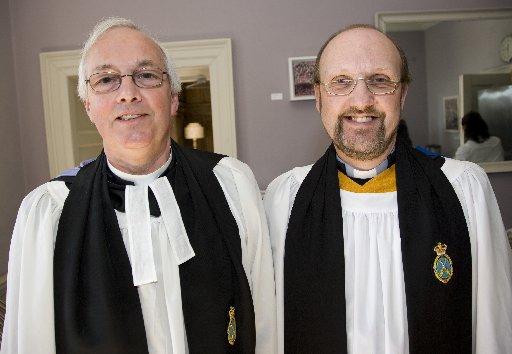 Chaplains to the High Sheriffs for West and for East Sussex - Rev Canon Nick Wetherall and Rev Paul Owen