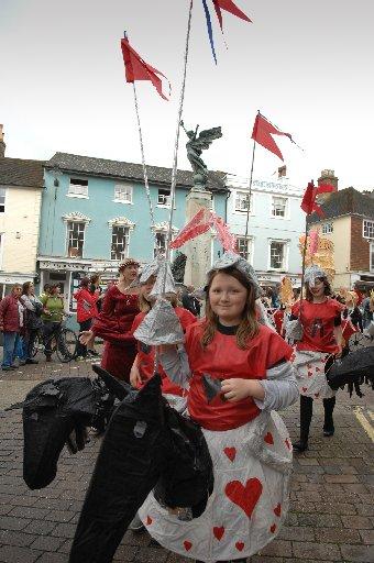 Hundreds of school children paraded through Lewes as they celebrate their final year in primary education.