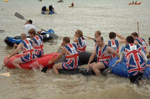 Cricketers, Hawaiian beach revellers and Albion fans took to the waves at this year’s Paddle Round the Pier Festival.
The Paddle Something Unusual event was one of the most popular and colourful of the weekend which saw thousands of people flock to the