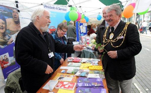 Hundreds of people joined in with the fun at People's day 2012 in central Brighton