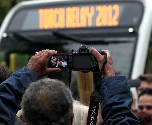 General pictures from the Olympic Torch Relay as it travels through Sussex. 