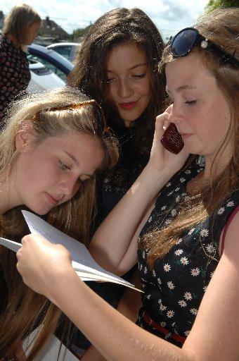 Students from schools across Brighton and Hove, East and West Sussex celebrated picking up their GCSE results