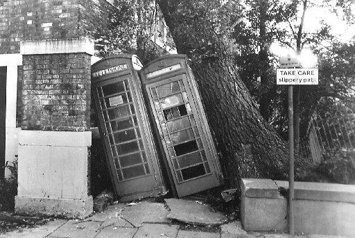 Telephone boxes, New Road, Brighton