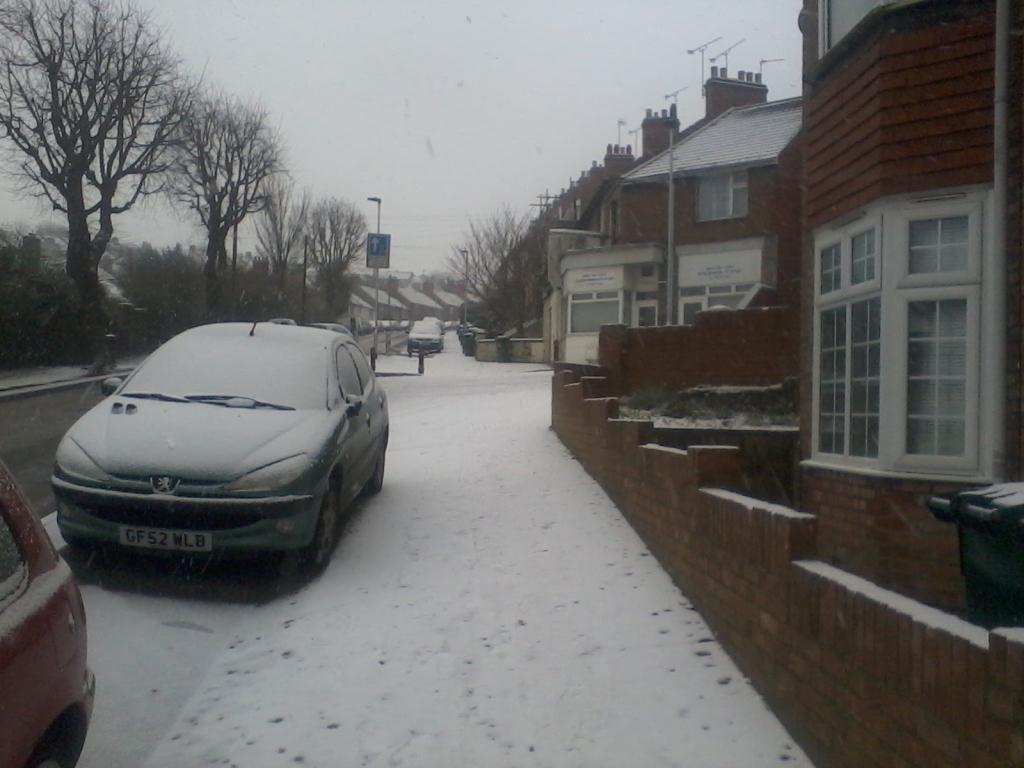 Snow in Coombe Road