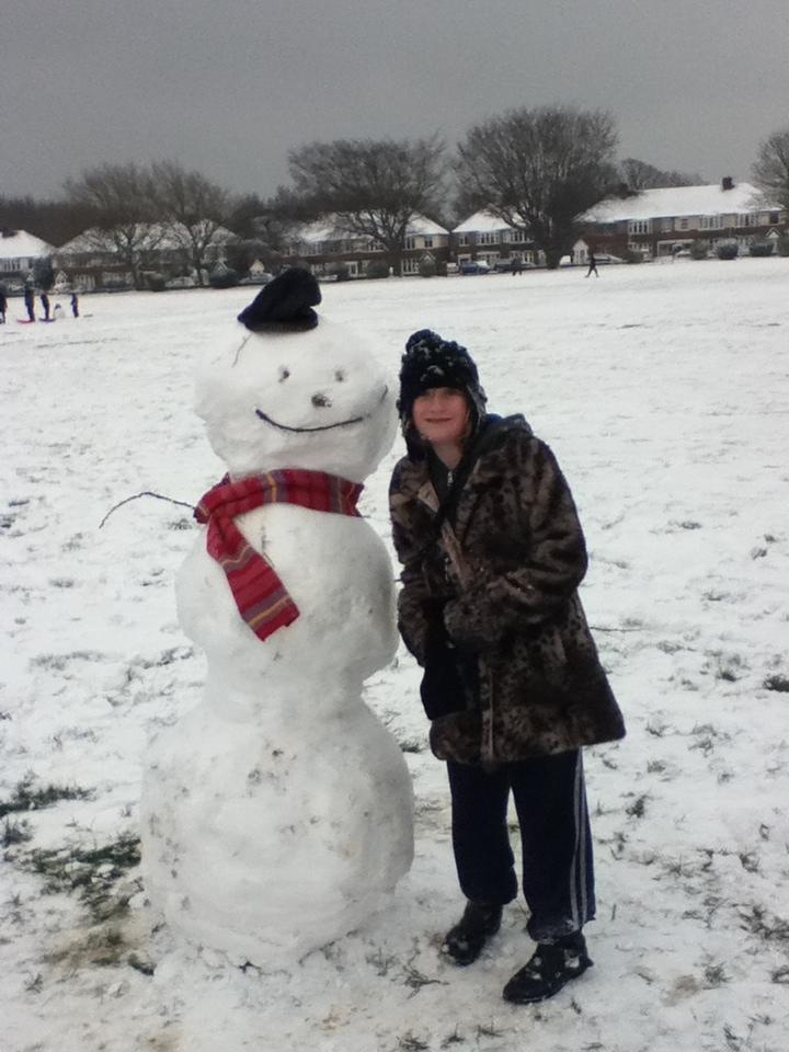 Reader's pic sent in by Lily Jenman, 10, of a snowman made with her brother and his friend.
Send us your snow photos by emailing them to news@theargus.co.uk or text them by texting SUPIC to 80360
