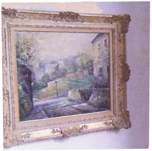 Picture of stolen painting released as police hunt for burglars