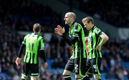 Brighton and Hove Albion reached the play-offs after victory against Leeds on Saturday, April 27
