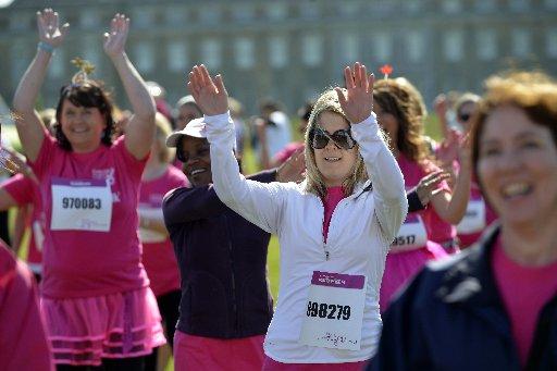 More than 300 walkers from all across Sussex took on 10 or 20 mile walks on Saturday in aid of Breast Cancer Care. 