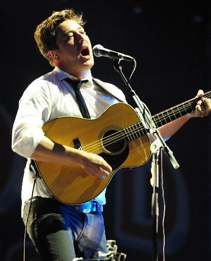 Mumford and Sons and company perform at Gentlemen of the Road in Lewes