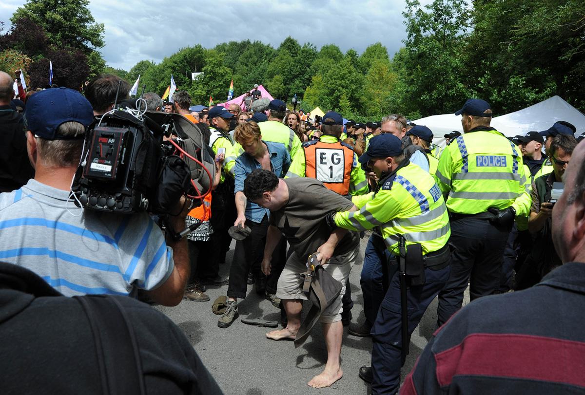 A day of action by anti-fracking protesters in Balcombe on Monday, August 19 ended with 29 arrests, including Brighton Pavilion's Green MP Caroline Lucas. 