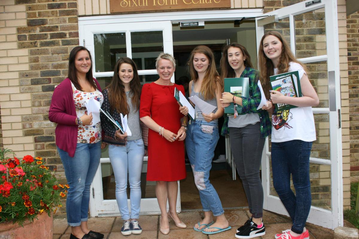 GCSE results day 2013