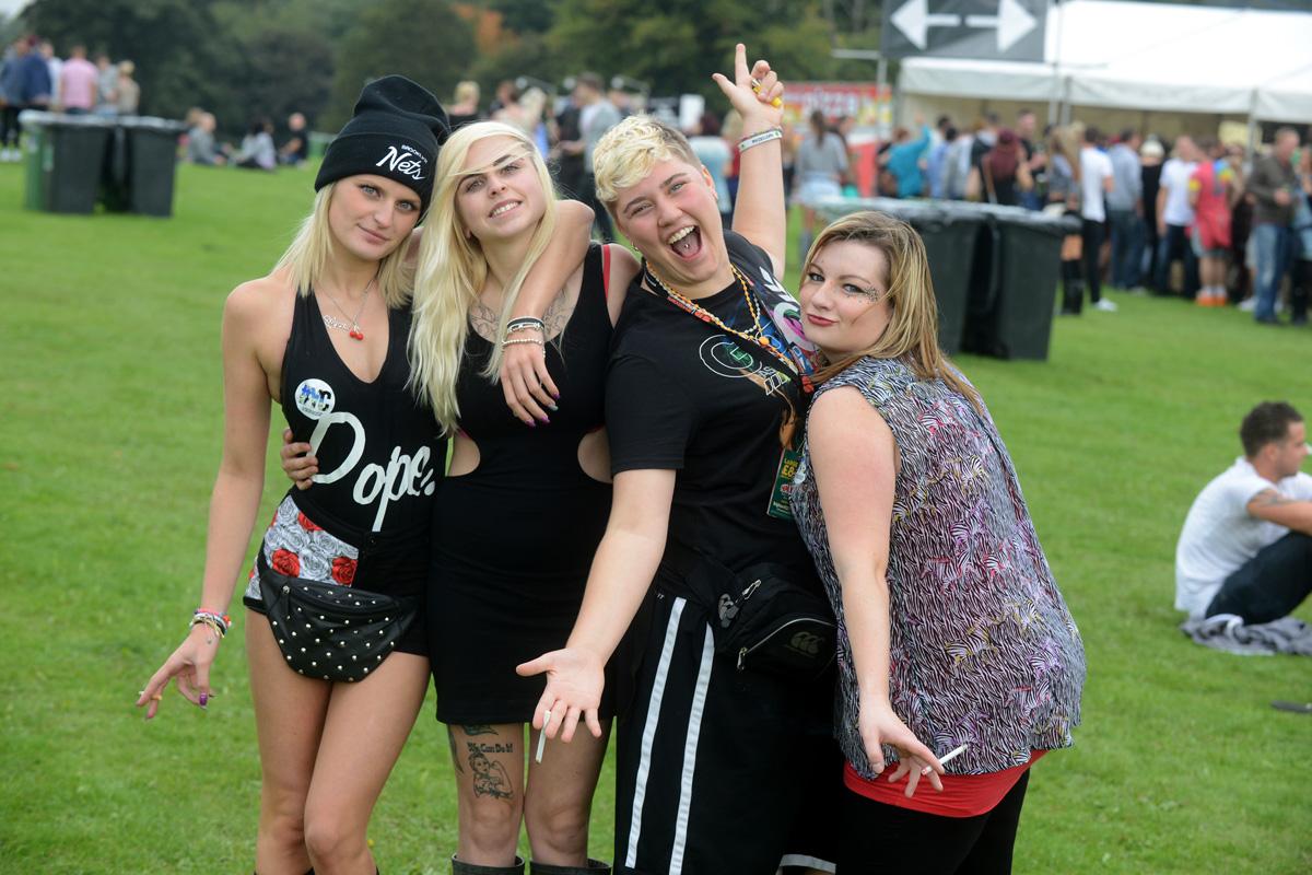 THOUSANDS of music lovers flocked to one of Brighton’s biggest events of the year to see off the end of the festival season in style.
Shakedown Festival, now in its third year, greeted thousands of keen music fans as they raved the night away in Stanme