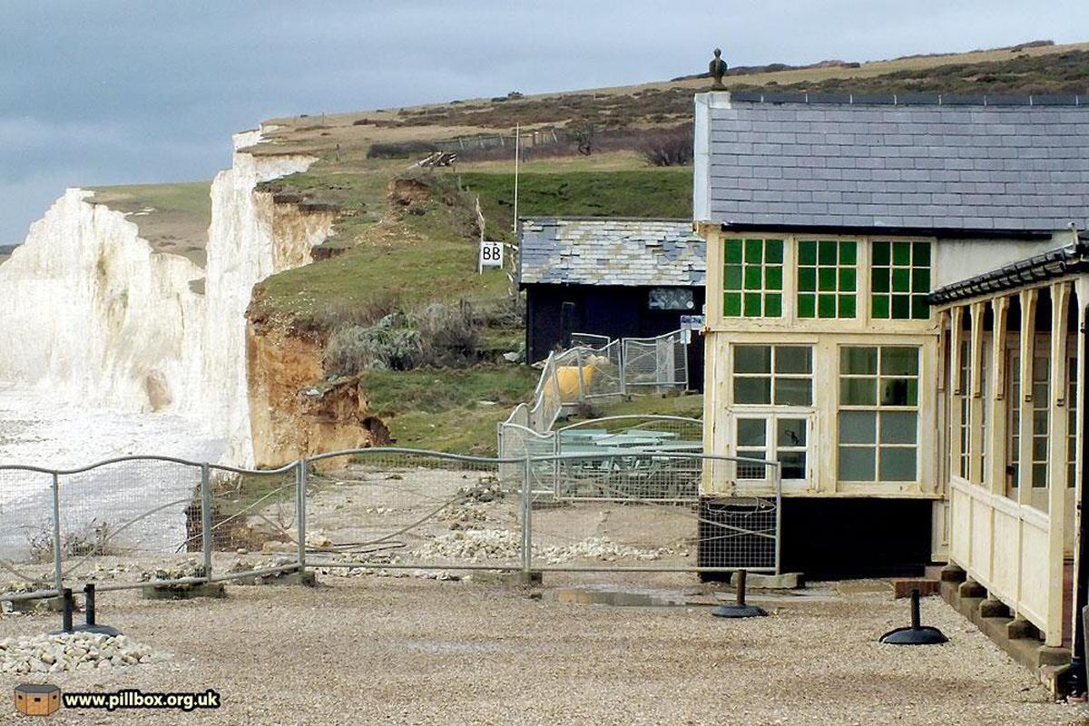 Birling Gap in February 2014. Picture by Peter Hibbs. 