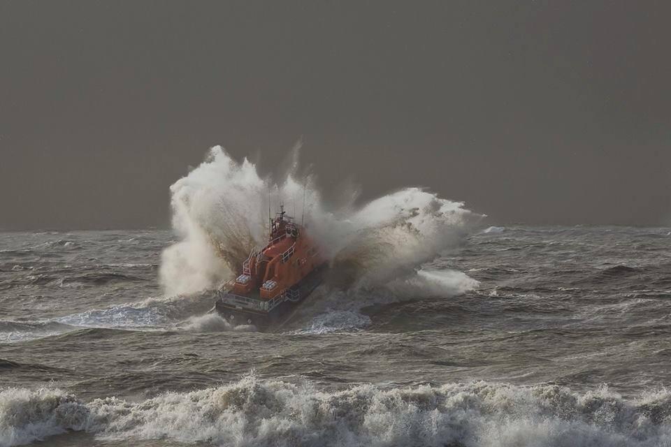 The Newhaven lifeboat. Picture by Jonathan Cowdock