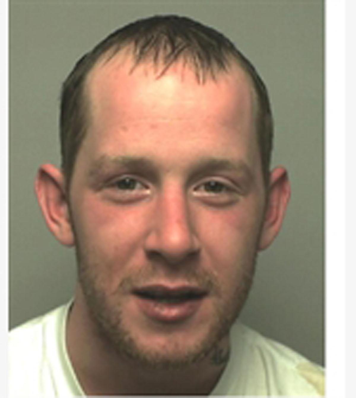 David Burnett is wanted on warrant for failing to appear at Lewes Crown Court for robbery. 