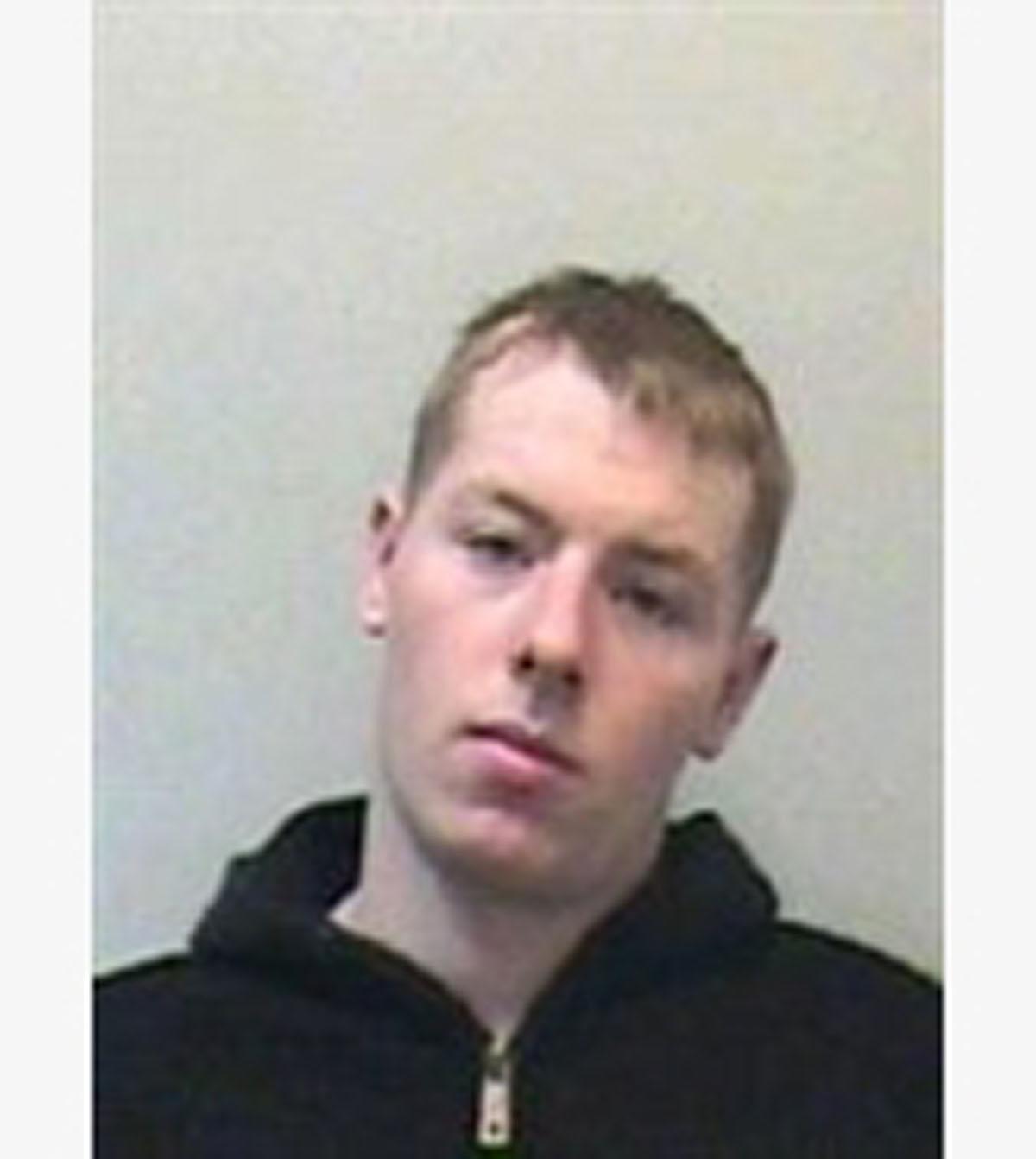 David Elston is wanted for failing to appear in court after being charged with a public order offence and assaulting a police officer in Selsey High Street in April 2008. 