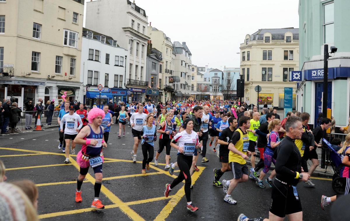 Pictures from this year's Brighton Marathon.