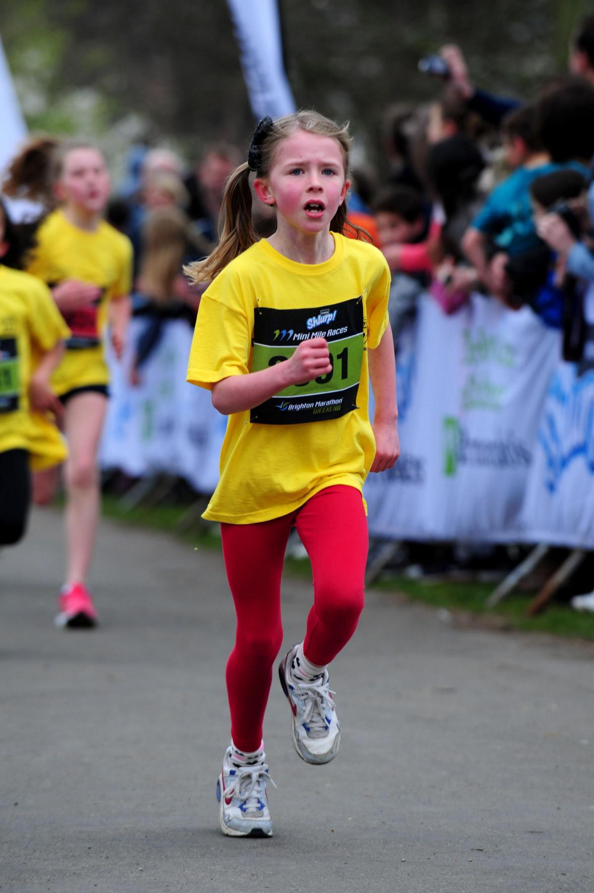Pictures from the Brighton Marathon 2014 Mini Mile