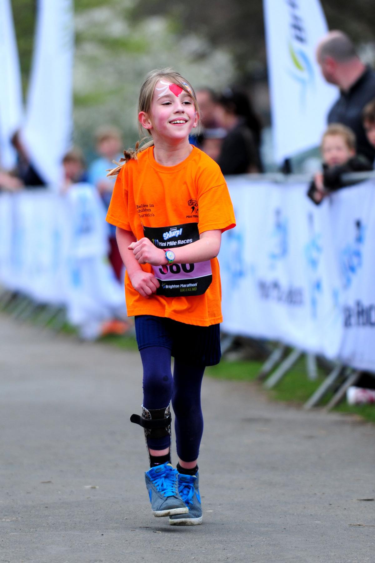 Pictures from the Brighton Marathon 2014 Mini Mile
