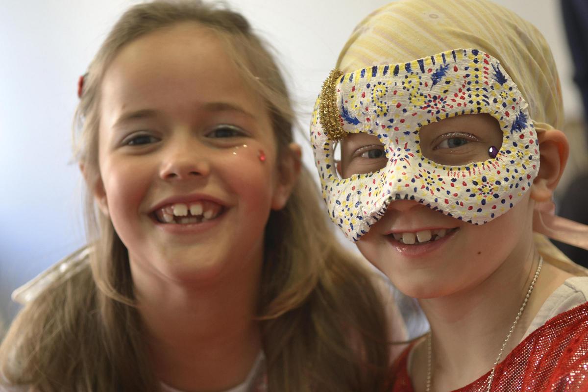 Starlets and superheroes took to the stage as children with life-limiting illnesses and their siblings were invited to dress-up, sing, dance and be pop stars for a day.

The poorly children and their families, friends and siblings attended a “memory m