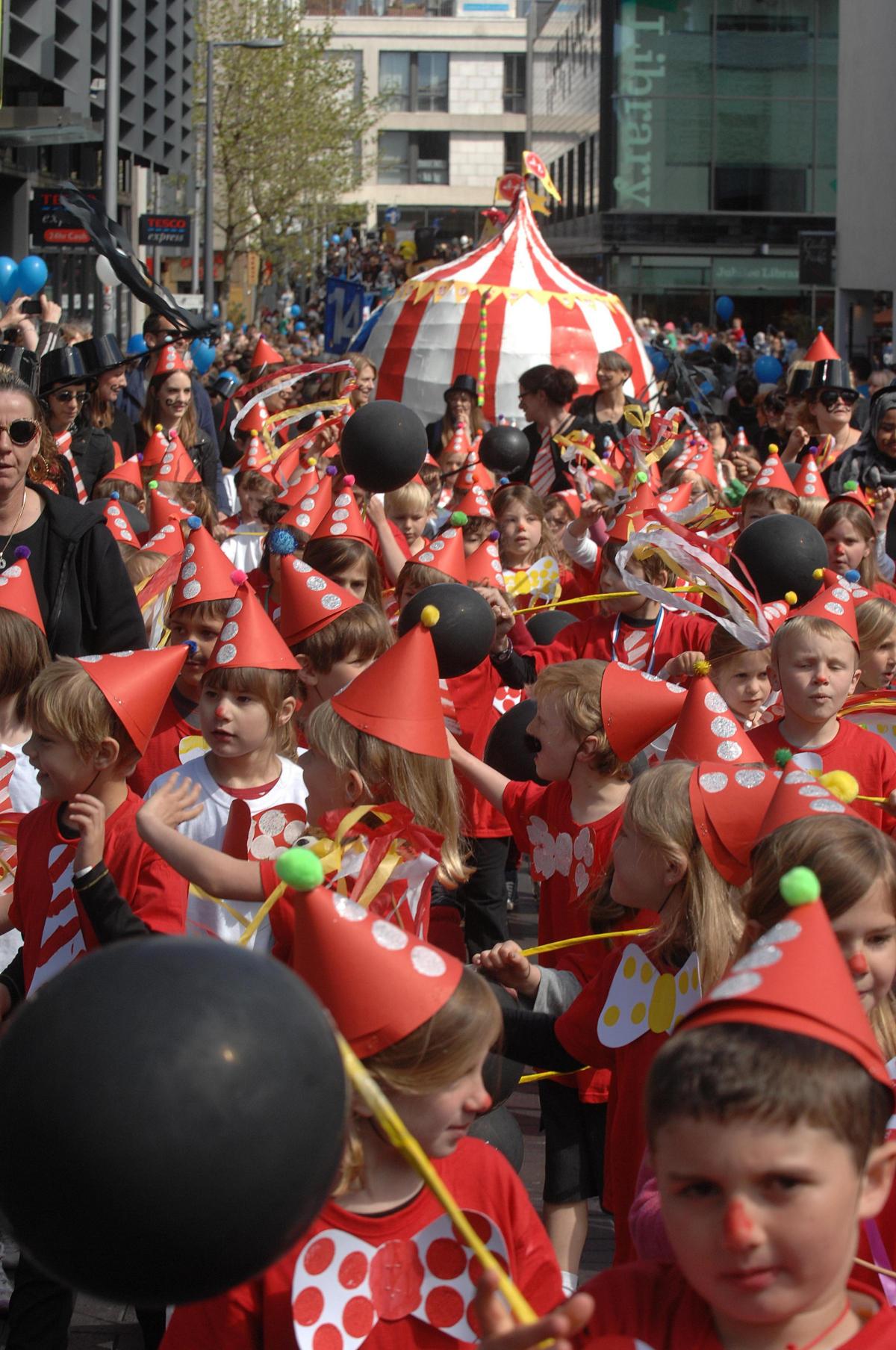 The Children's Parade kicked off this year's Brighton Festival in style
