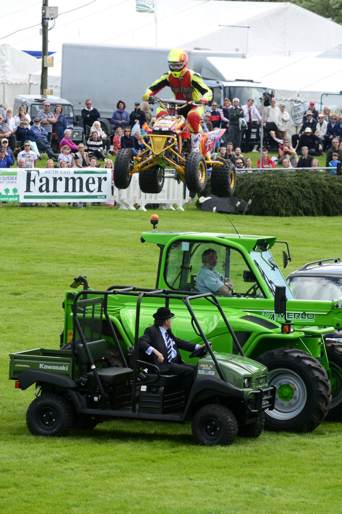 ORGANISERS have branded this year’s South of England show a “huge success” after 71,000 people flocked to the three-day event.
Punters enjoyed everything from top-level show jumping to pig agility on the final day on Saturday as the sun blessed the