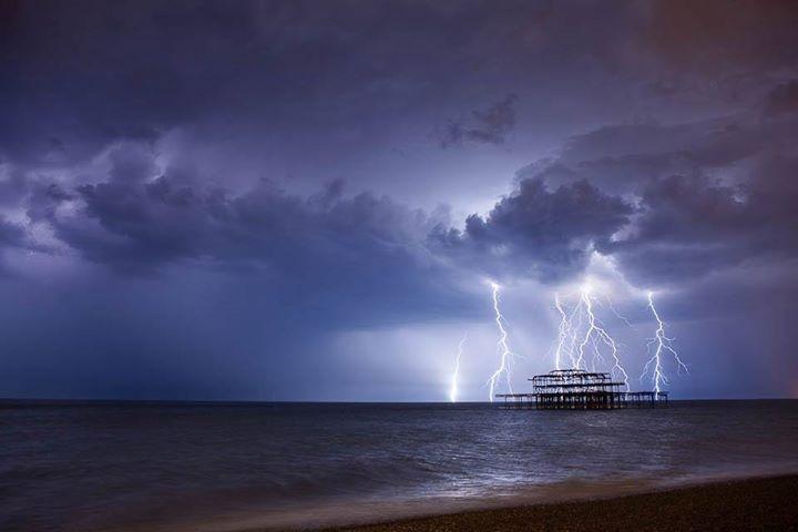 Fridays storm over Brighton taken by Chris Ray