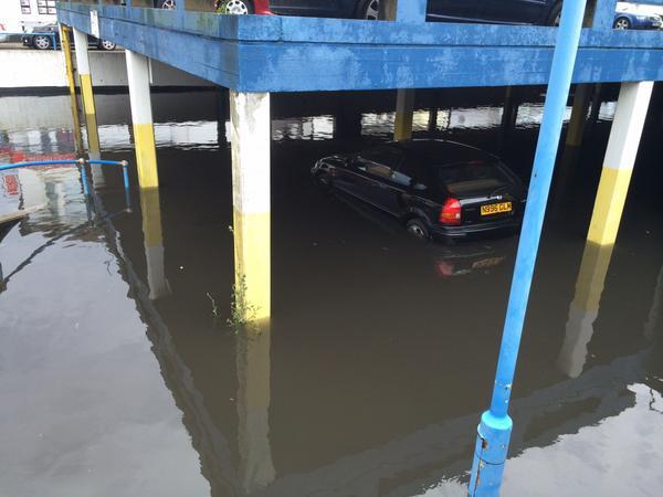 Angela Collier sent us this picture of a car park in Worthing