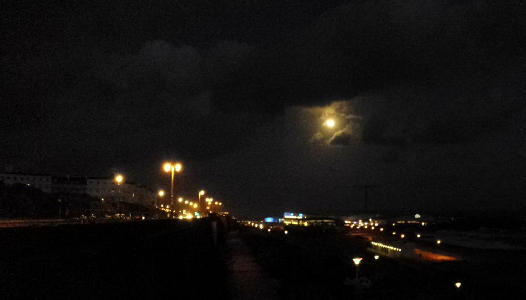 RDA took this picture of the supermoon over Brighton Marina.