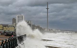 Brighton and Hove looks set to be hit by increased periods of drought, more floods and rising sea levels due to climate change