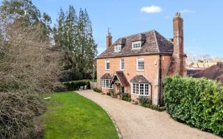 The property is on the market for £2.5m