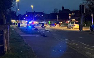 Live: Road closed and air ambulance called to crash