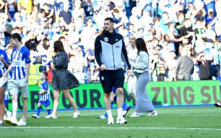 Lewis Dunk missed Albion's final game due to a minor knee injury