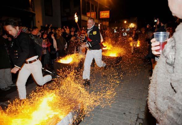 Lewes Bonfire Night Celebrations 2014