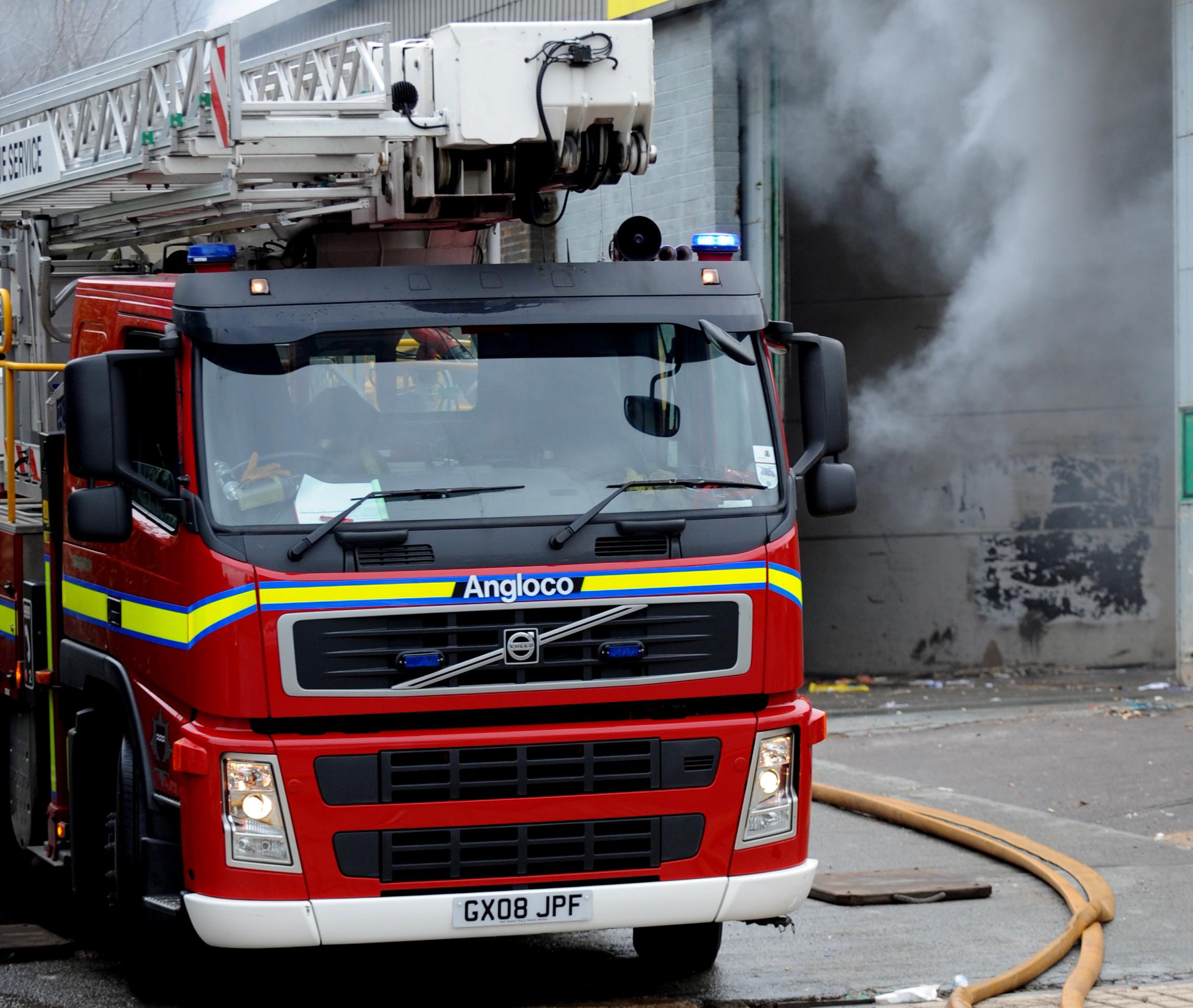 Six fire engines battle fire at boarding school