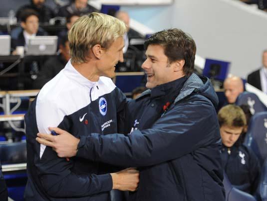 Wednesday October 29, 2014: Tottenham v Albion (2-0)