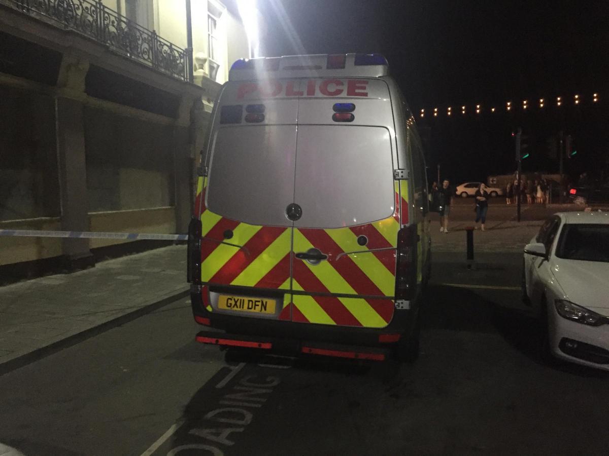 Man stabbed in the back in seafront brawl
